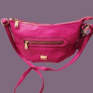 Juicy Couture Y2k 90s Hot Pink Shoulder Bag